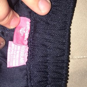 Dockers kids 12 Reg Navy Blue& khaki School Skirt